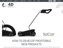 Tablet Screenshot of 4dproducts.co.uk